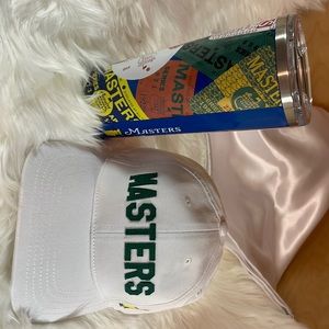 Authentic masters golf hat and tumbler
